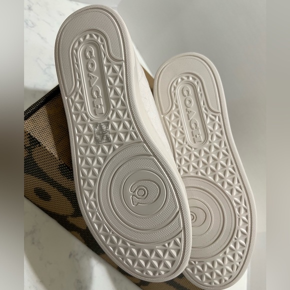 Coach Women's Sneakers in Cream - Picture 5 of 15